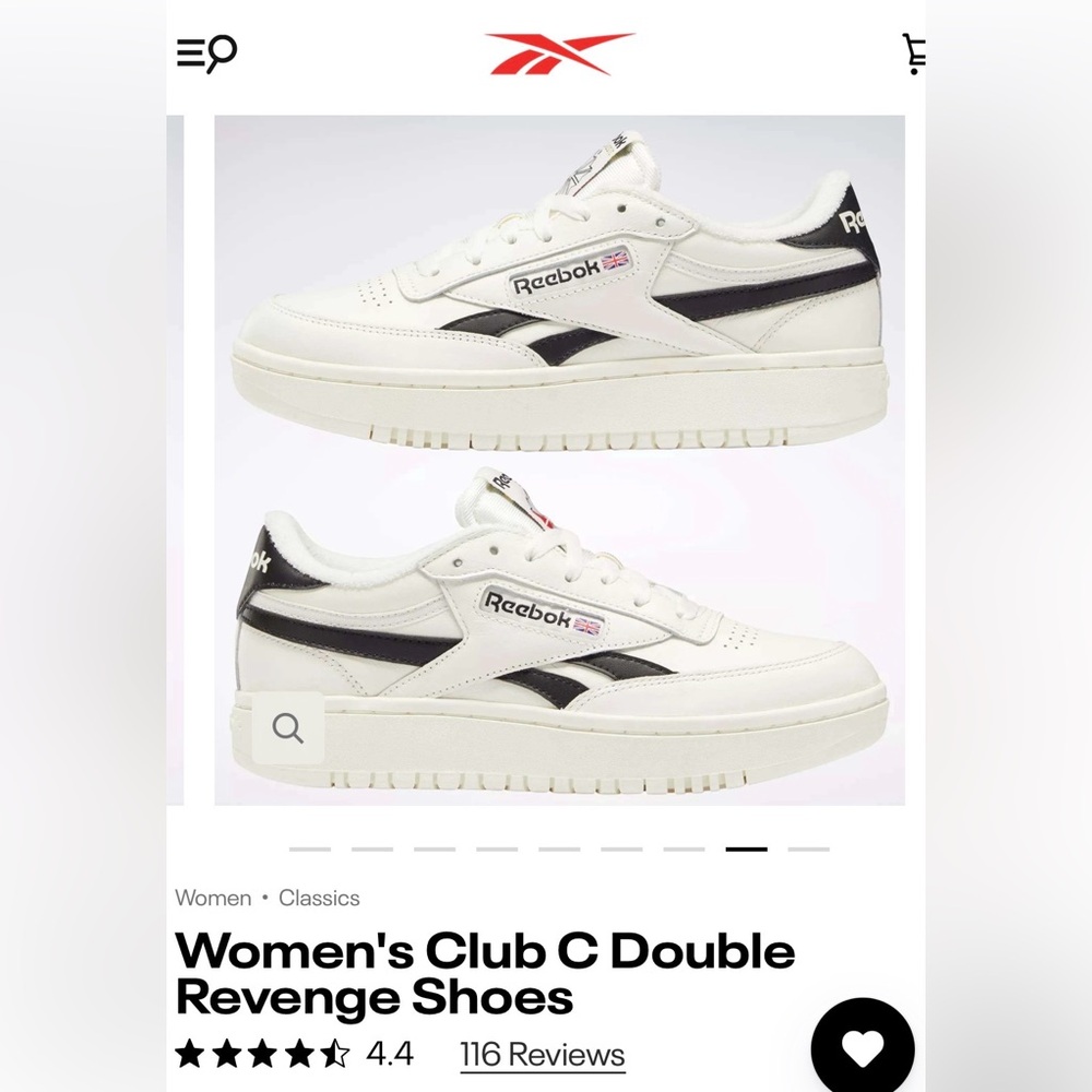 Reebok Women's Club C Double Revenge Shoes